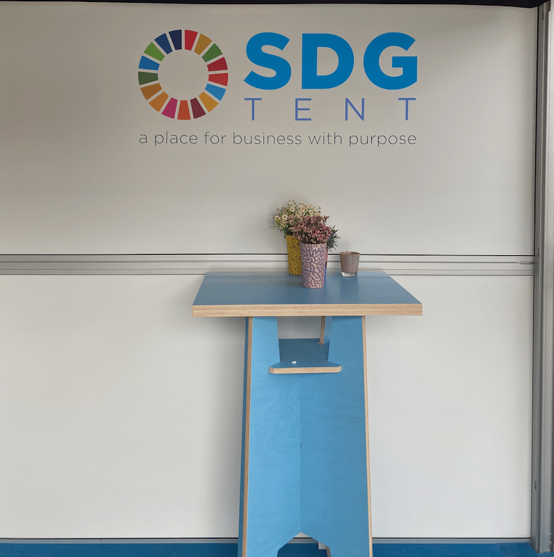 Sustainable Development Goals Tent at Davos